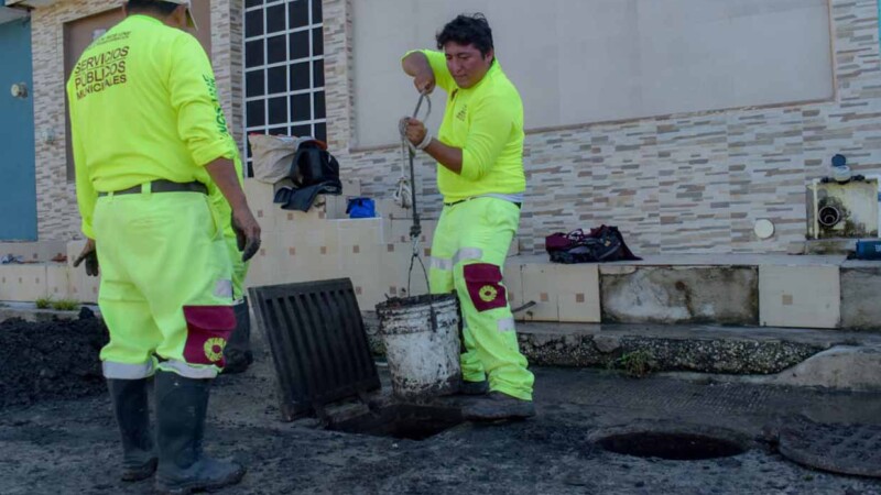 Refuerza gobierno de BJ acciones preventivas ante pronóstico de lluvias en Cancún