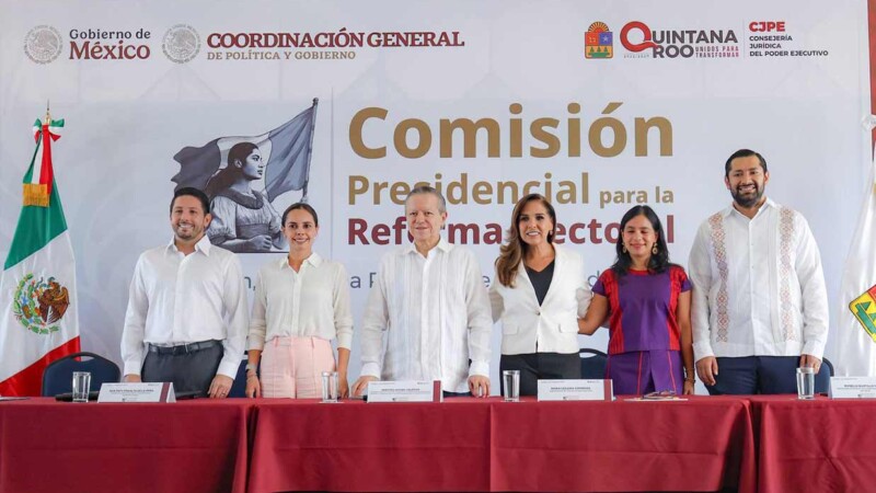 Pondera Ana Paty Peralta ejercicio democrático para nueva reforma electoral