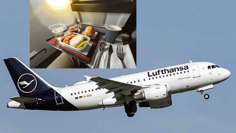 Pasajero indio ataca a dos menores con tenedor en vuelo de la aerolínea Lufthansa