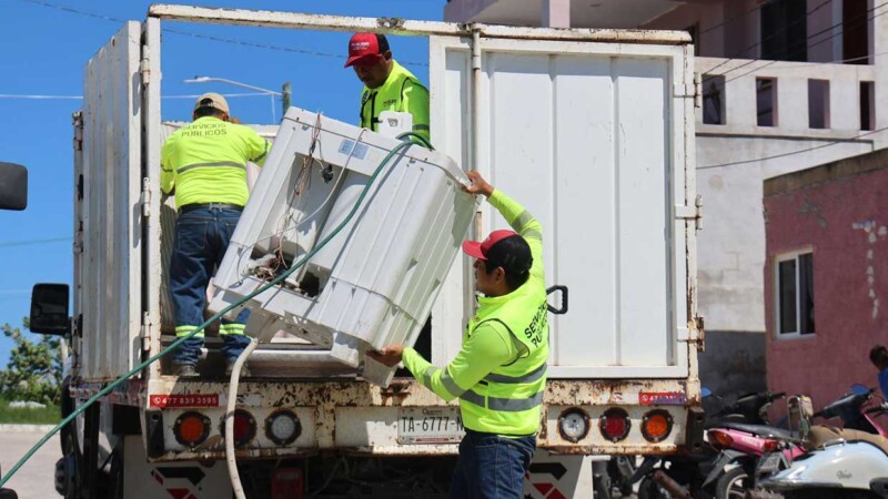 Concluye con éxito jornada de descacharrización en colonias de Isla Mujeres y Zona Continental