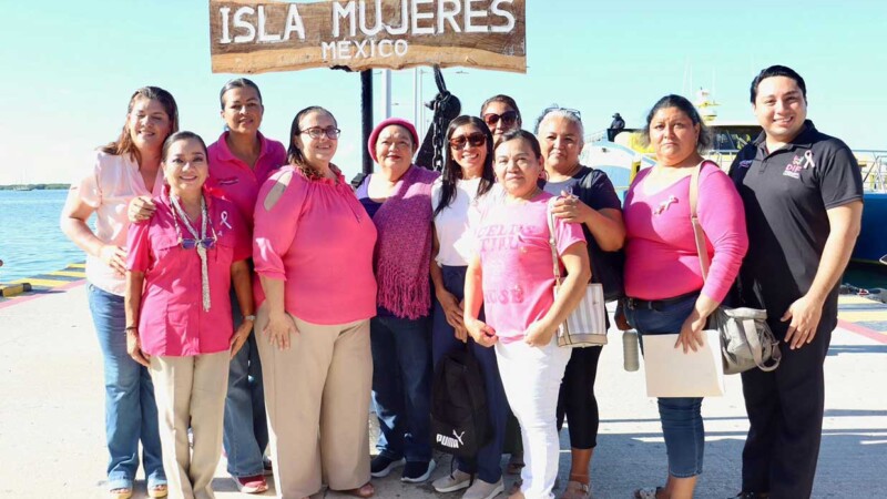 Gobierno de Isla Mujeres continúa con el Programa de Mastografías Gratuitas en el marco de “Octubre Rosa”
