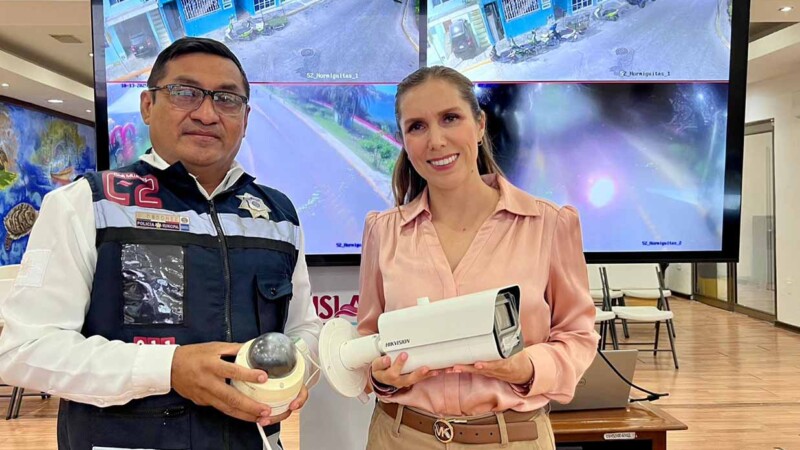 Gobierno Municipal fortalece la seguridad con mejor videovigilancia en Isla Mujeres