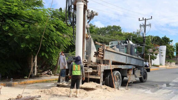 Gobierno Municipal refuerza infraestructura hídrica con construcción de nuevos pozos pluviales