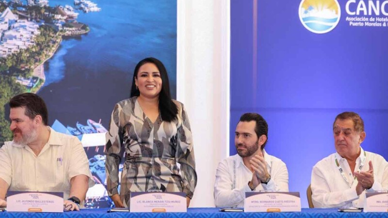 Fortalece Puerto Morelos su promoción turística con exitosa participación en el cancún Travel Mart: Blanca Merari