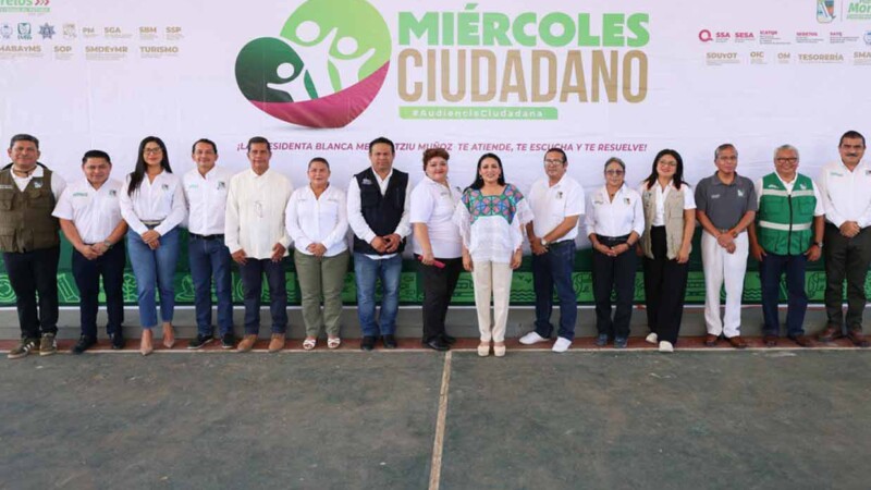Lleva Blanca Merari jornada de miércoles ciudadano a Leona Vicario