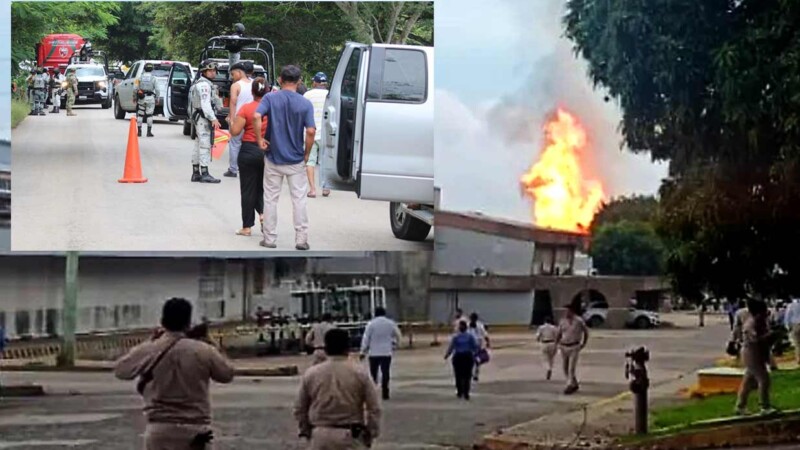 Explosión cerca de complejo de gas en Chiapas genera alarma entre vecinos del lugar