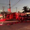 Incendio consume palapa en la Supermanzana 233 de Cancún