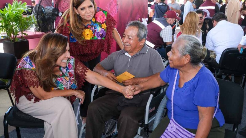 Mara Lezama atiende al pueblo en territorio con audiencia pública “La Voz del Pueblo” en Huay-Pix