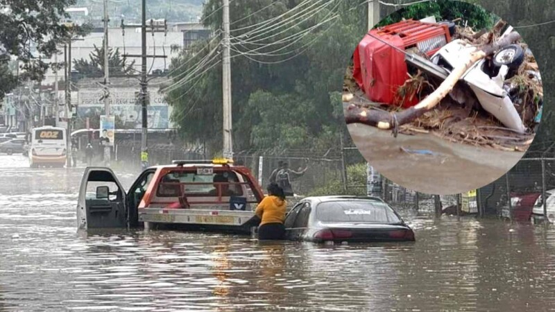 Lluvias torrenciales dejan en México al menos 23 muertos 