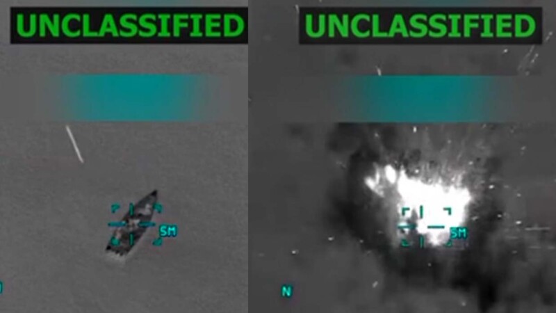 Destruyen militares de Estados Unidos quinta "narcolancha" frente a Venezuela