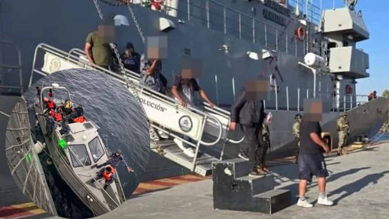 Rescata Semar a 17 personas de embarcación a la deriva en el Pacífico Mexicano