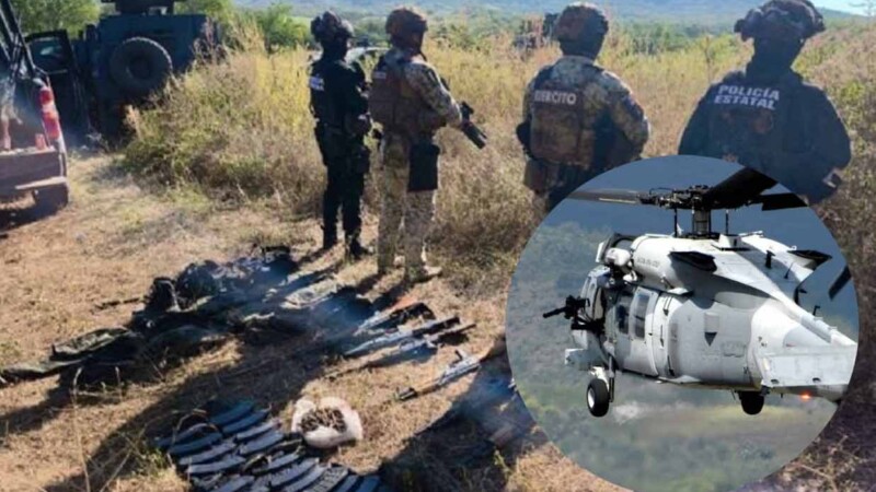 Ejército Mexicano abate a siete presuntos sicarios en Sinaloa 