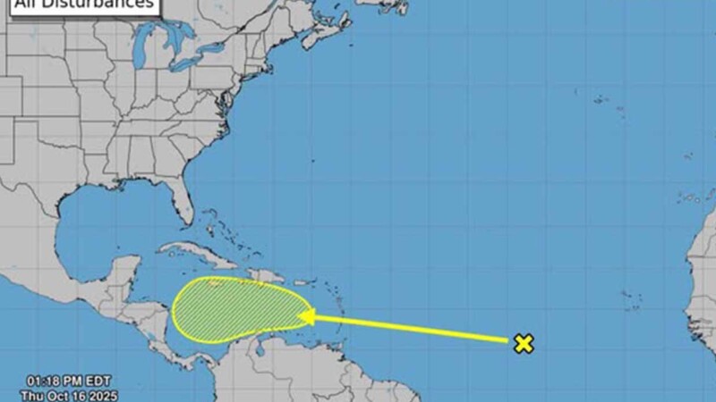 Vigilan autoridades posible formación de Zona de Baja Presión en el Atlántico