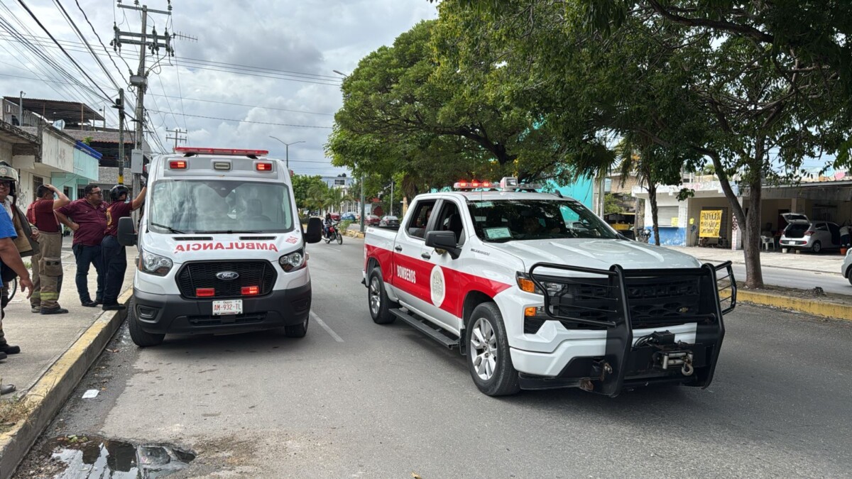 Reportan explosión en un taller de equipos de buceo en Cancún (VIDEO); un trabajador del lugar fue atendido por crisis nerviosa.