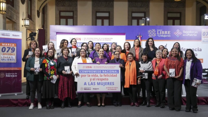 Une el “Compromiso nacional por el respeto a las mujeres”