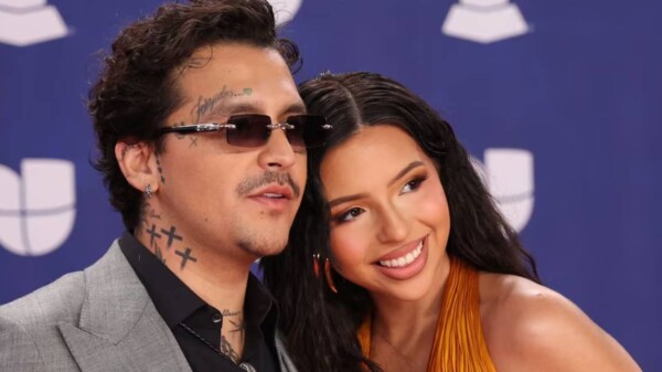 Ángela Aguilar y Christian Nodal protagonizan momento tenso tras premiación en los Latin Grammy 2025