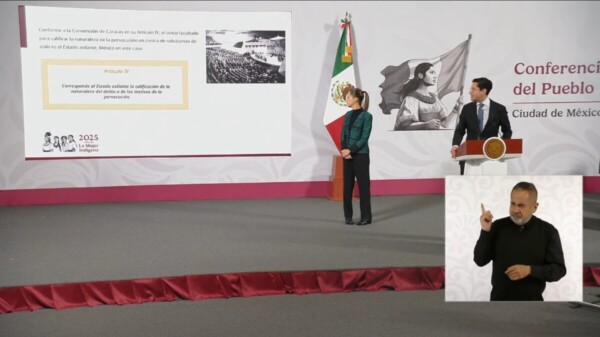 Expone México razones de asilo político para Betssy Chávez