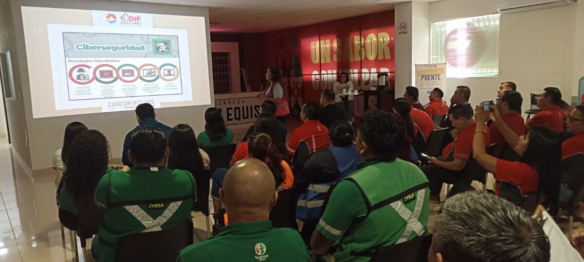 Previene DIF Benito Juárez riesgos en el entorno digital; imparten plática “Protegiendo a tus hijos en la era digital”, en centros educativos y empresas privadas.