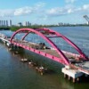 Avanza 90.2% la construcción del Puente de la Laguna Nichupté en Cancún: Mara Lezama