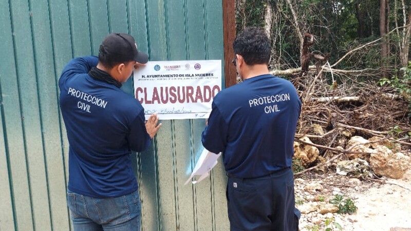Clausuran banco de materiales en la Zona Continental por incumplir medidas de seguridad