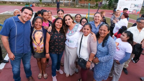 Entrega Mara Lezama el Parque Antorchista completamente rehabilitado para el disfrute de las familias chetumaleñas