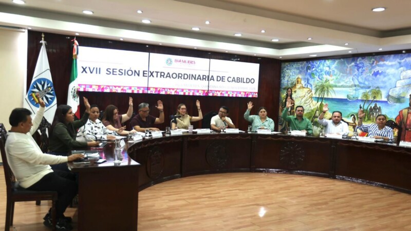 Cabildo de Isla Mujeres aprueba por unanimidad la Iniciativa de Ley de Ingresos 2026