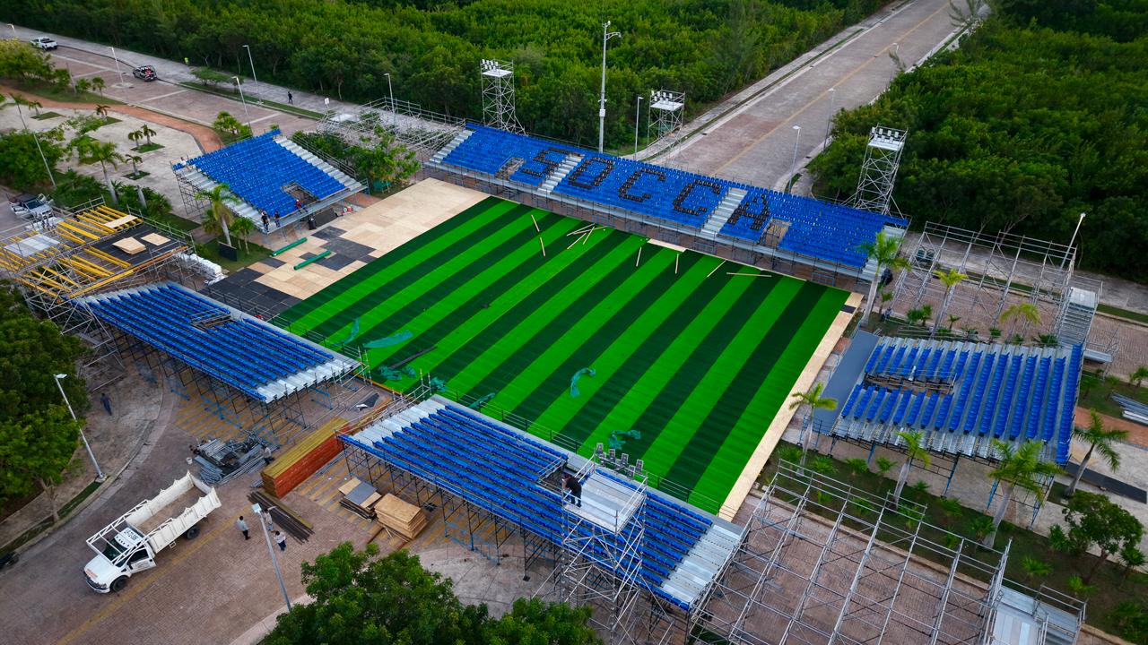 Cancún a días de recibir la Copa Mundial Socca 2025: Ana Paty Peralta: como anfitriona, la selección mexicana ocupa el Grupo A conformado por Bélgica, Irlanda y Australia.