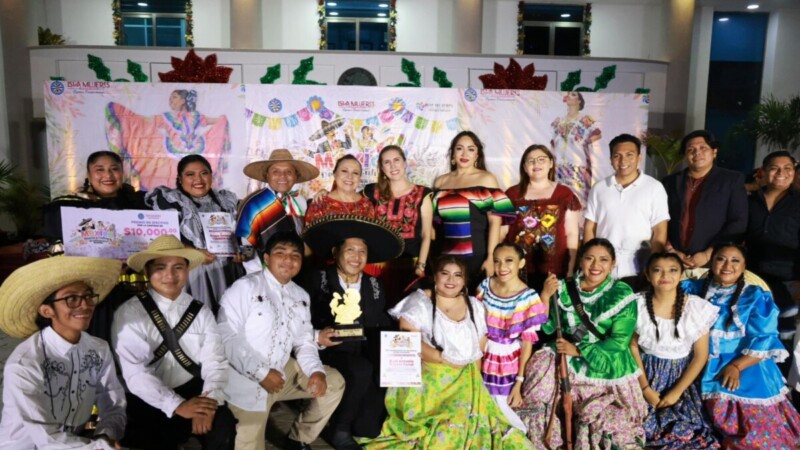 Celebran gran final del Concurso Municipal de Danza para fortalecer la identidad cultural en Isla Mujeres