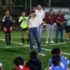 Impulsa Ana Paty Peralta desarrollo deportivo con inauguración de cancha de pasto sintético en la SM 217