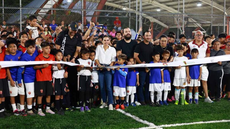 Inaugura Ana Paty Peralta espacio deportivo de calidad para los cancunenses