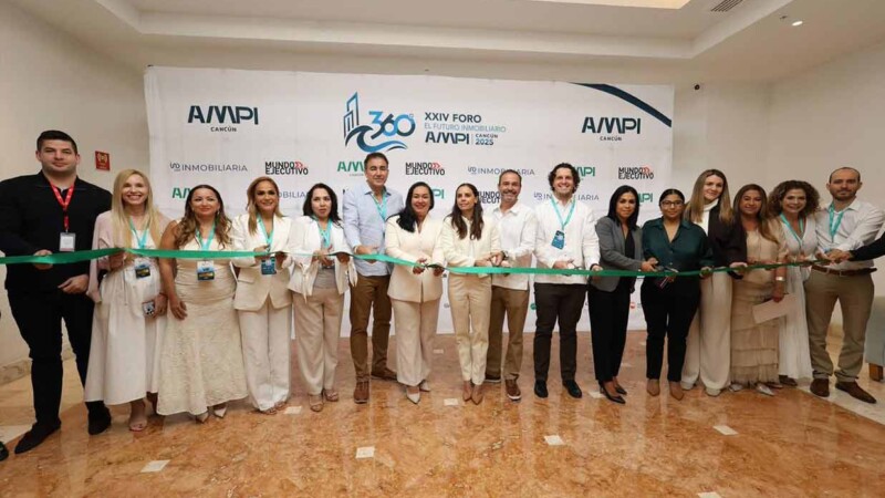 Reconoce Ana Paty Peralta importancia del sector inmobiliario en Cancún