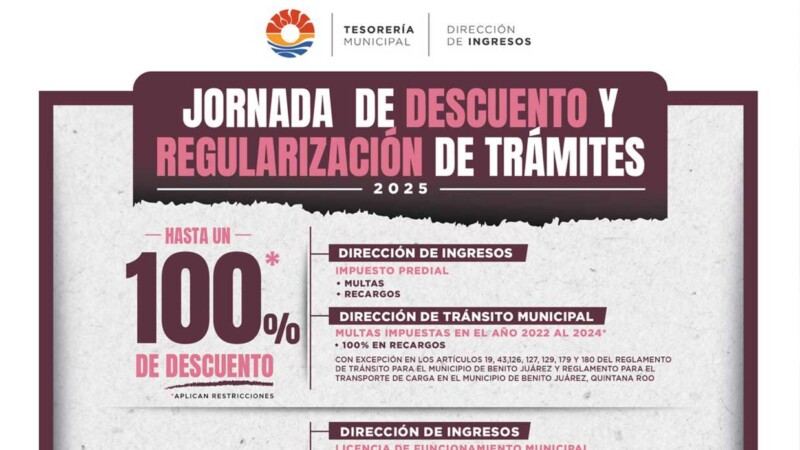Motiva Gobierno de BJ a ciudadanos a regularizar trámites municipales