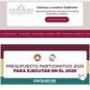 Amplían las fechas para participar en la votación del presupuesto participativo 2023