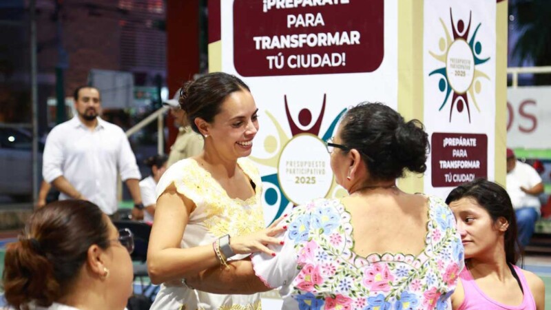 Impulsa Ana Paty Peralta la participación ciudadana con el presupuesto participativo