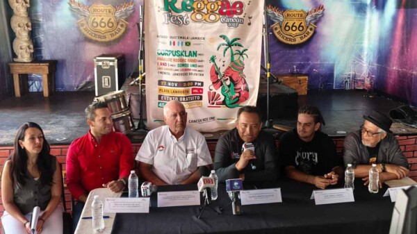 Presentan cuarta edición de Reggae Fest Cancún 2025 en Playa Langosta