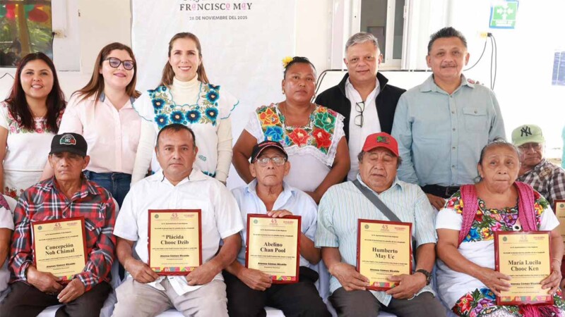 El poblado de Francisco May celebra 43 años de historia con el respaldo del Gobierno de Isla Mujeres