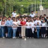 Atenea Gómez Ricalde inaugura nueva calle de acceso al Colegio de Bachilleres en Ciudad Mujeres