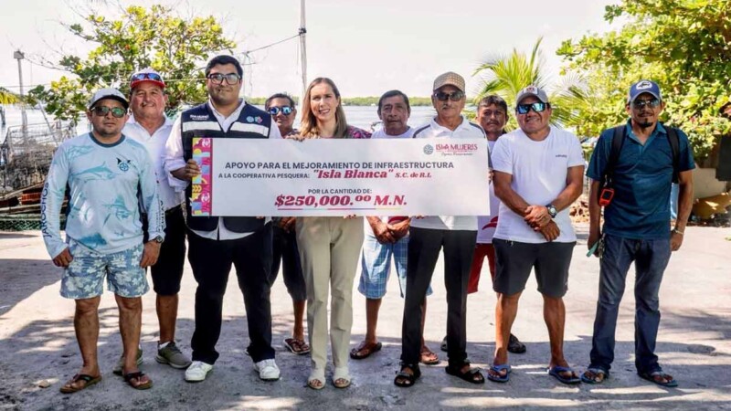 Atenea Gómez Ricalde impulsa la modernización de las cooperativas pesqueras con apoyos municipales