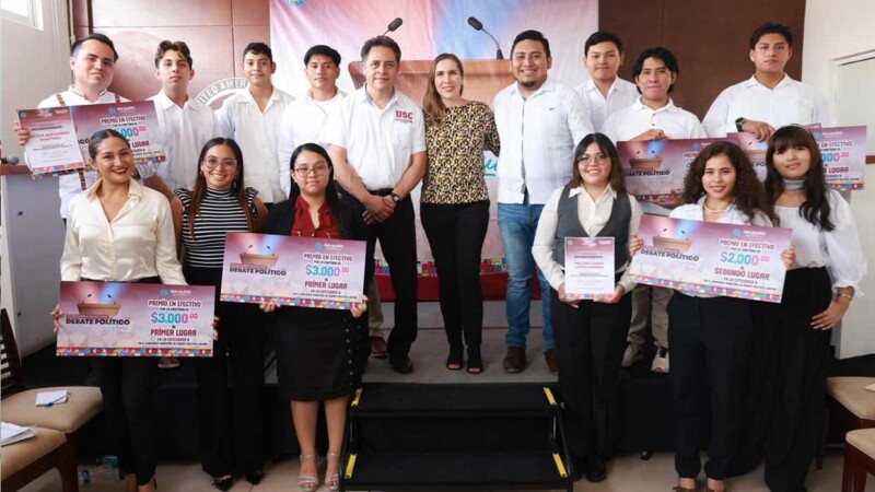 Gobierno de Isla Mujeres promueve la participación de los jóvenes en la vida pública a través del Concurso Debate Político Juvenil