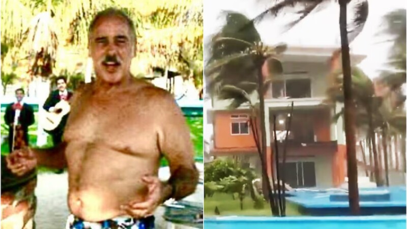 Daños por Otis y John acelerarían decisión de vender la casa de Acapulco de Andrés García
