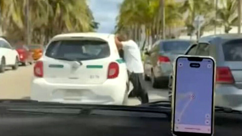 Identifica y abre investigación IMOVEQROO por conducta inaceptable de operador de taxi en la zona hotelera de Cancún