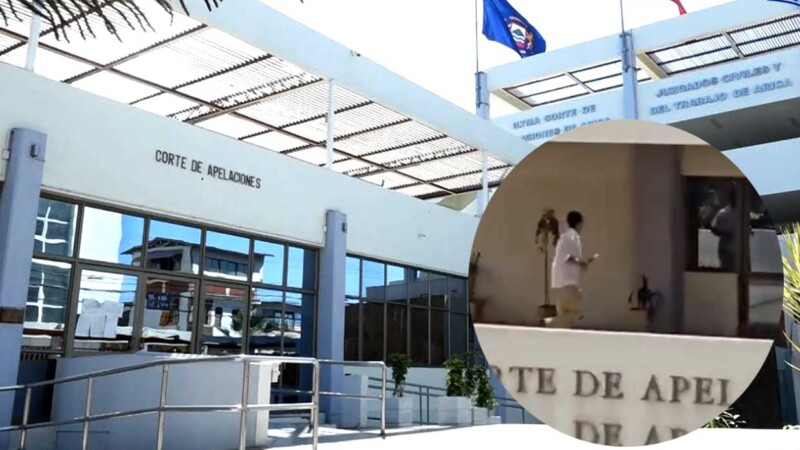 Funcionario armado irrumpe en Corte de Chile y es abatido a tiros por la policía