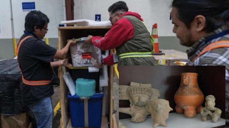 Guatemala logra recuperar lote de piezas prehispánicas que estaban en México