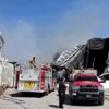 Planta de alimentos es destruida por incendio en Aguascalientes