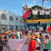 Alrededor de 500 personas marchan en Cancún convocadas por la "Generación Z"