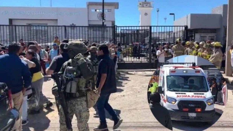 Motín, incendio y varios heridos en el Cereso de Aguascalientes