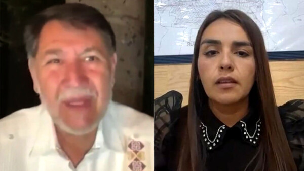 Acusa Noroña a viuda de Carlos Manzo de exigir justicia por "ambición política"
