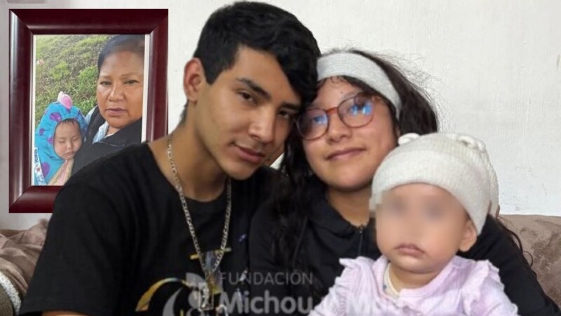 Regresa a México la niña salvada por su abuela en explosión de pipa en Iztapalapa