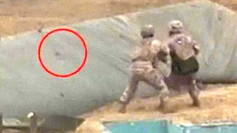 El "made in China" llega al cuartel, soldado por poco muere en entrenamiento con granada