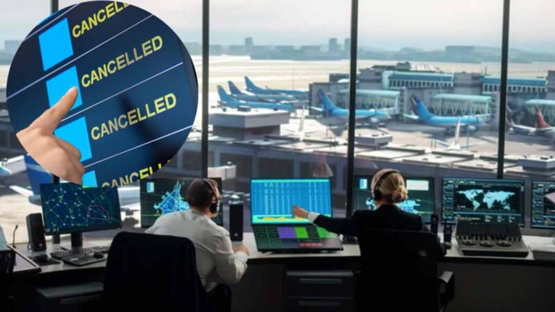 Falta de controladores tras el cierre del Gobierno desata caos aéreo en EE.UU.